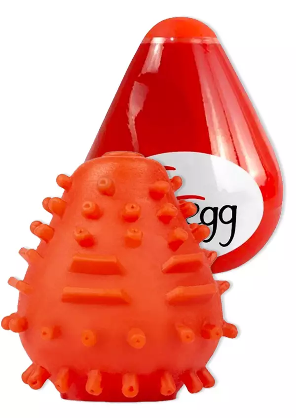 Punainen G-Egg Masturbaattori - Tekovaginat - 5060320510554 - 1