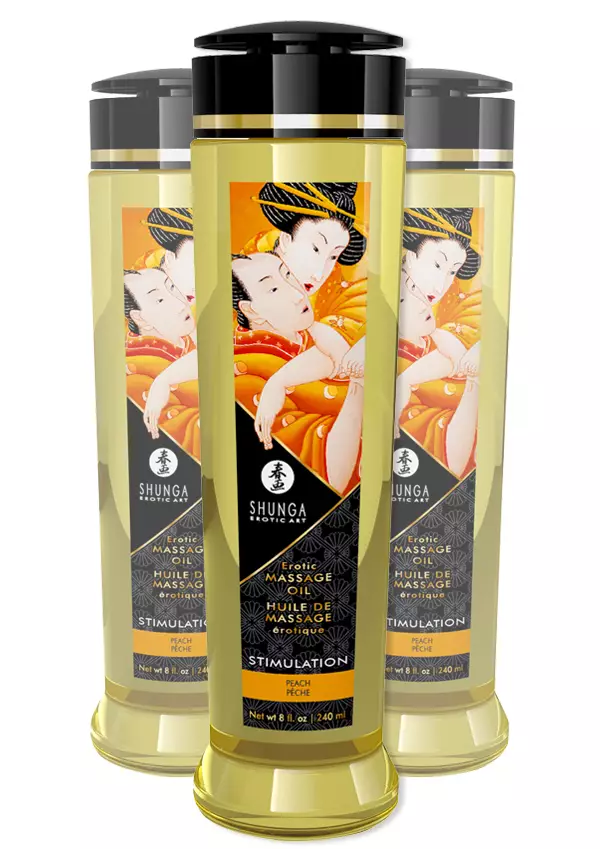 Shunga Stimulation Hierontaöljy - Hierontaöljyt - 697309012034 - 1