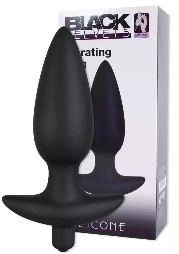 Vibrating BlackVelvet Anustappi Large - Anustapit - 4024144582754 - 1