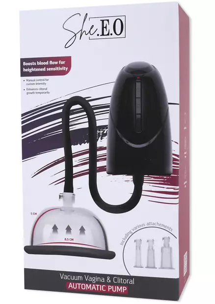 She.E.O. Vaginapumppu - Vaginapumput ja klitorispumput - 8713221841995 - 1