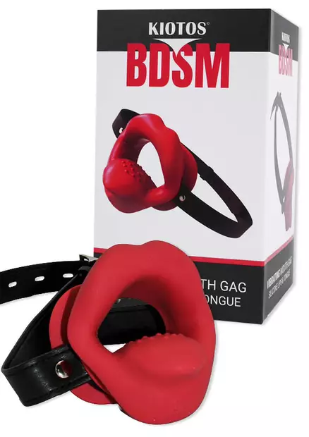 Suurengas, jossa luonnottoman isot huulet sekä kieli - Suupallot ja Suukapulat - 8721284281115 - 1