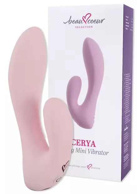 kaksihaarainen minivibraattori klitoriskiihottimella - Vibraattorit - 4024144666645 - 1