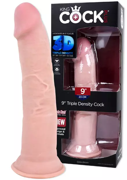 KingCock 3D Dildo 9" - Dildot ja Tekopenikset - 603912762495 - 1