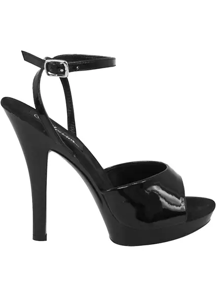 Mustat Pleaser Platform Sandaalit - Sandaalit ja Sandaletit - L4285 - 2
