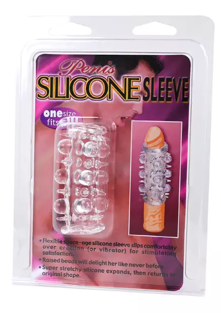 Silicone Sleeve Penisholkki - Penisjatkot, Holkit ja Potenssituet - 4890888115905 - 2
