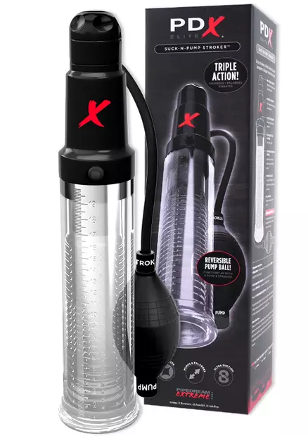 Suck-N-Pump Stroker Penispumppu - Penispumput - 603912751505 - 1