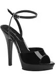 Mustat Pleaser Platform Sandaalit - Sandaalit ja Sandaletit - L4285 - 1
