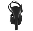 Mustat Pleaser Platform Sandaalit - Sandaalit ja Sandaletit - L4285 - 4
