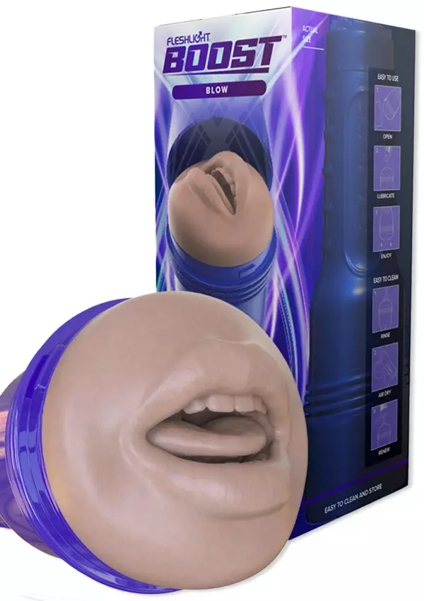 Fleshlight Boost Blow Masturbaattori - Tekovaginat - 810476011345 - 1