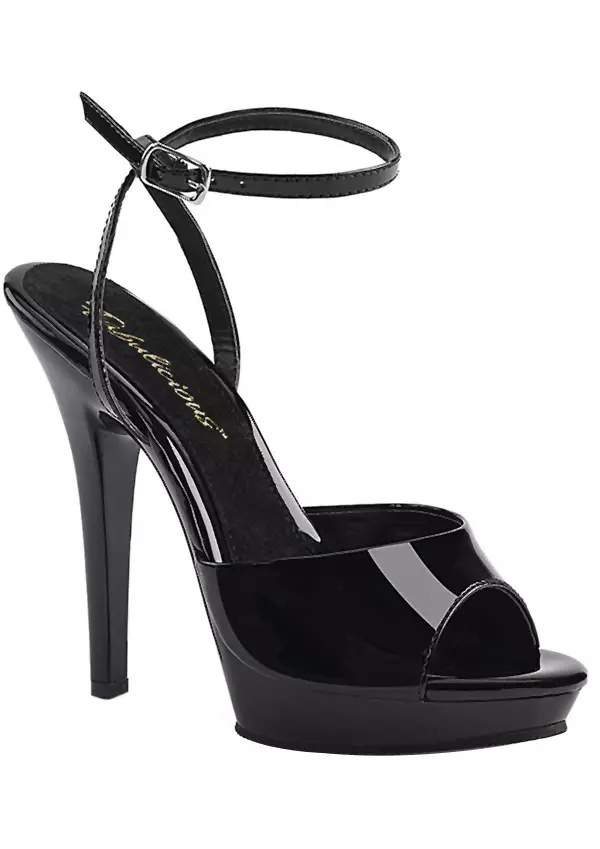 Mustat Pleaser Platform Sandaalit - Sandaalit ja Sandaletit - L4285 - 1