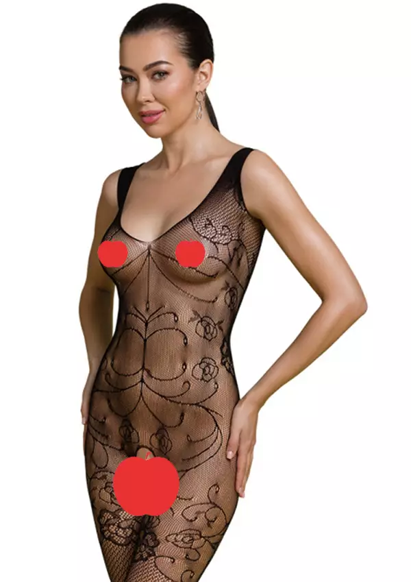 Passion Eco Musta Kissapuku - Bodyt ja Kissapuvut - 5908305968375 - 1