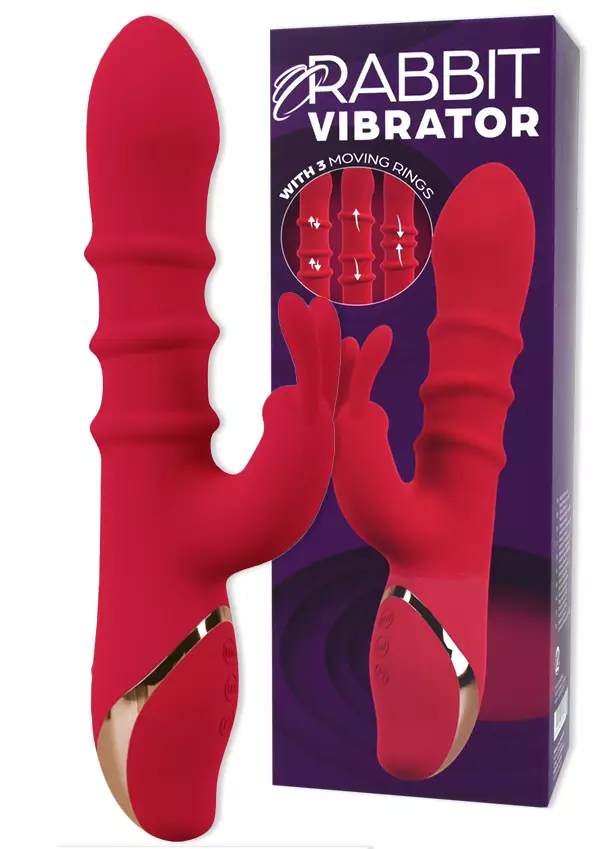 Rabbit Moving Rings Vibraattori - Vibraattorit - 4024144327485 - 1