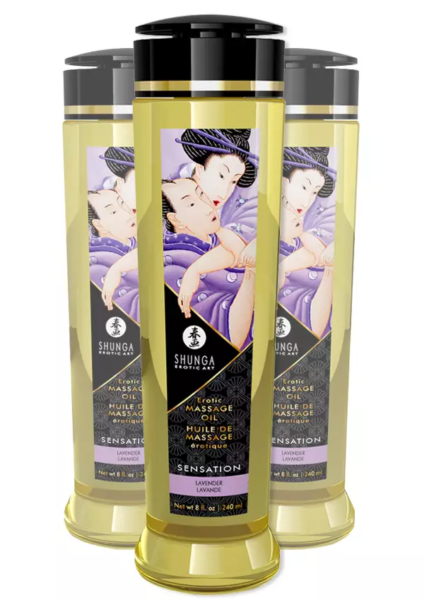 Shunga Sensation Hierontaöljy - Hierontaöljyt - 697309012065 - 1