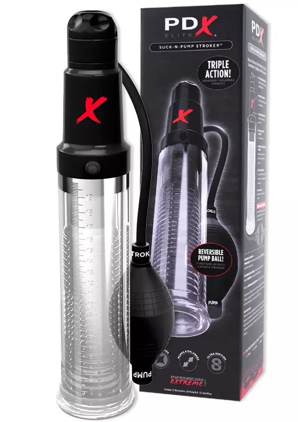 Suck-N-Pump Stroker Penispumppu - Penispumput - 603912751505 - 1