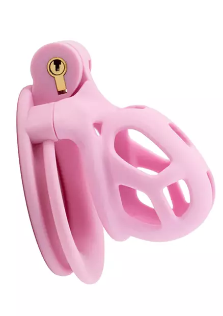 X-Short Penis Prison Siveysvyö Pinkki - Siveysvyöt - 8713221843616 - 2