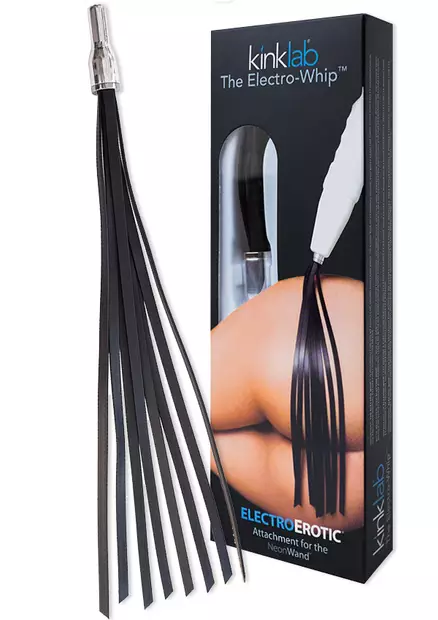 KinkLab Electro-Whip Ruoska - ElectroSex Sähkölelut - 844915091636 - 1