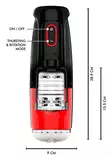 Mittakuva masturbaattorista - Motoroidut masturbaattorit - 8435565950996 - 6