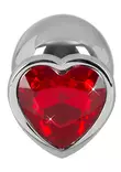 Diamond Sydän Medium Anustappi - Anustapit - 4024144543366 - 3