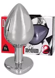 Diamond Sydän Medium Anustappi - Anustapit - 4024144543366 - 1