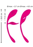 Double Pleasure Smile Orgasmikuula - Klitoriskiihottimet ja Muut Hierojat - 4024144228096 - 12