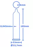 EXS Nano Thin Kondomit 12kpl - Kondomit - 5027701006396 - 2