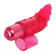 Frisky Finger Pinkki Sormivibra - Klitoriskiihottimet ja Muut Hierojat - 677613997166 - 2