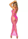 Leg Avenue Pinkki Verkkomekko - Babydoll, Mekot ja Hameet - 714718561486 - 4