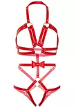 Naisten Punainen Body Harness - SM asut naisille - L05092306 - 3
