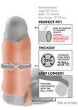 RealFeel Enhancer 5,5 Penisjatke - Penisjatkot, Holkit ja Potenssituet - 603912346466 - 2