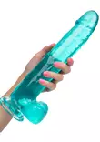 SizeQueen 10 Turkoosi Dildo - Dildot ja Tekopenikset - 716770096586 - 2