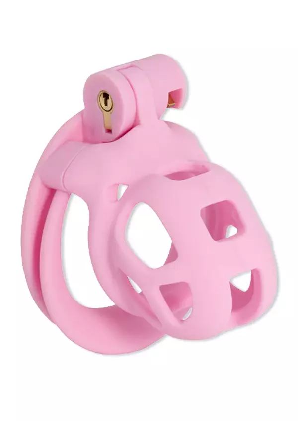 X-Short Penis Prison Siveysvyö Pinkki - Siveysvyöt - 8713221843616 - 1