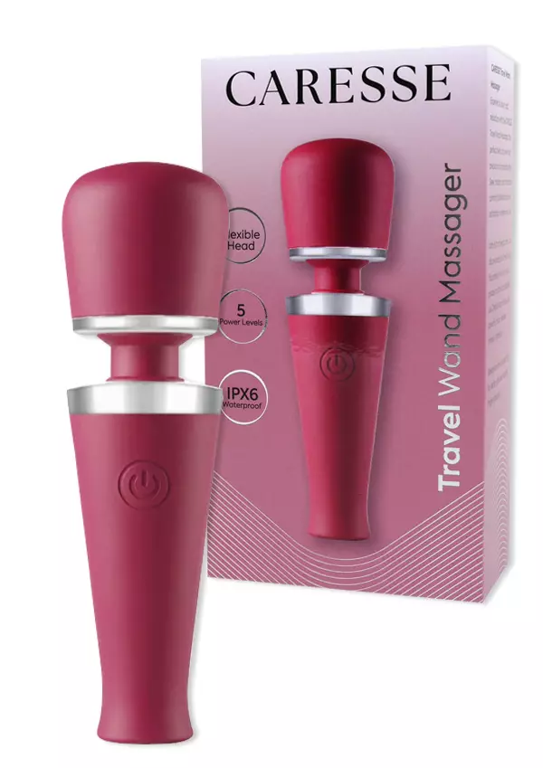 Mini wand vibraattori ja takana myyntipakkaus - Vibraattorit - 8713221846716 - 1