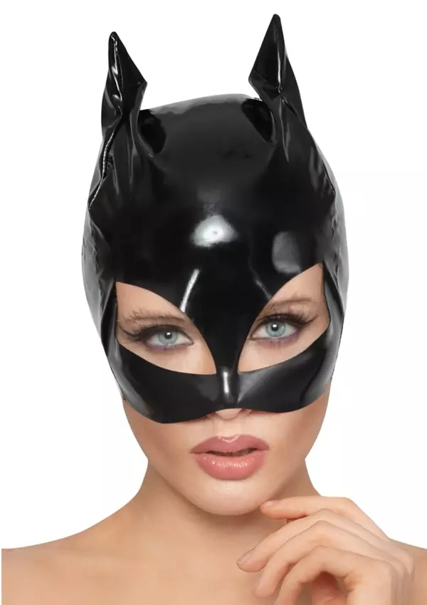 BlackLevel PVC Kissanaamio - Vinyyli Unisex Asusteet - 4024144156016 - 1
