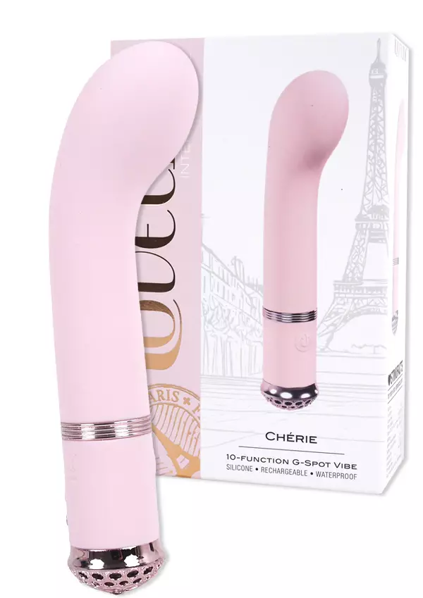 G-piste vibraattori on kärjestä hieman paksumpi ja kaareva - Vibraattorit - 8714273058706 - 1