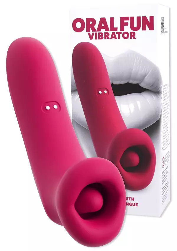 Imevä klitoriskiihotin, jonka päässä huulet ja kieli - Klitoriskiihottimet ja Muut Hierojat - 4024144666676 - 1