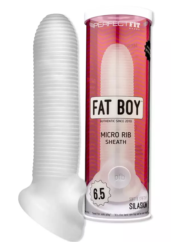 PerfectFit FatBoy MicroRibbed Penisjatke - Penisjatkot, Holkit ja Potenssituet - 851127008116 - 1