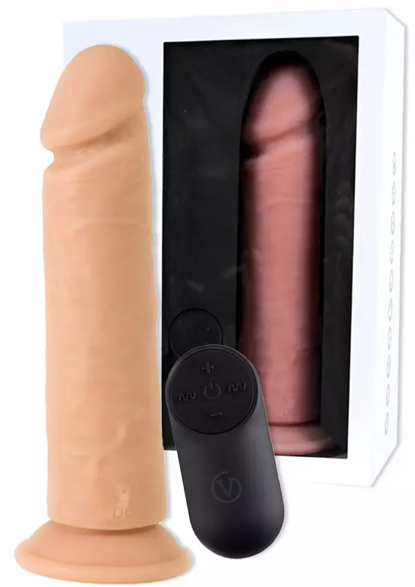 R2 Realistinen Vibrating Dildo - Vibraattorit - 8436572920866 - 1