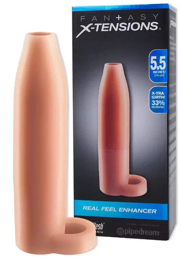 RealFeel Enhancer 5,5 Penisjatke - Penisjatkot, Holkit ja Potenssituet - 603912346466 - 1