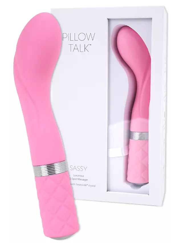 Sassy Pillow Talk Vibraattori Pinkki - Vibraattorit - 677613265166 - 1