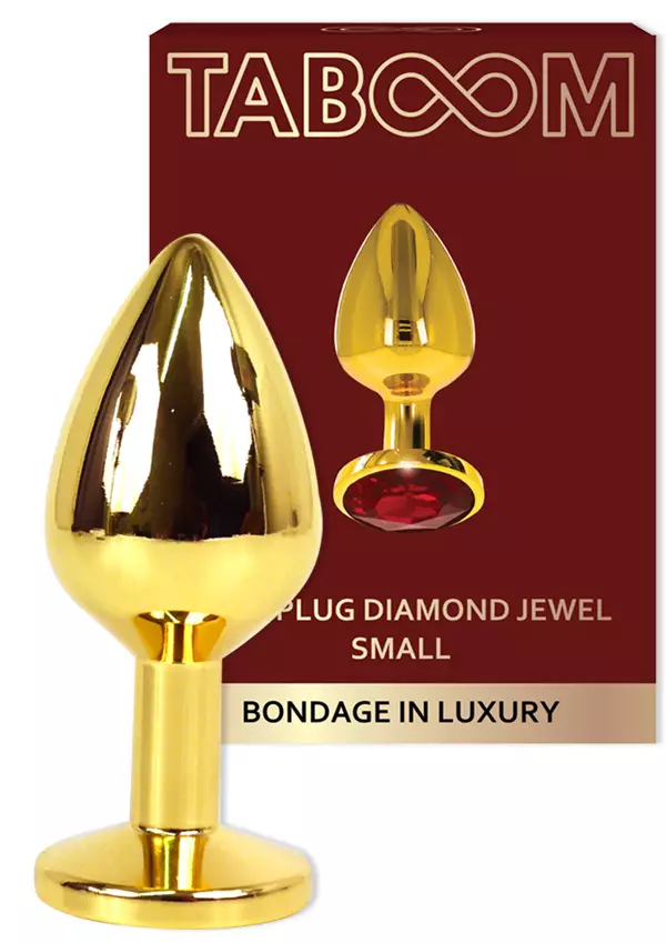 Taboom Alumiininen Anustappi Small - Anustapit - 8713221824776 - 1