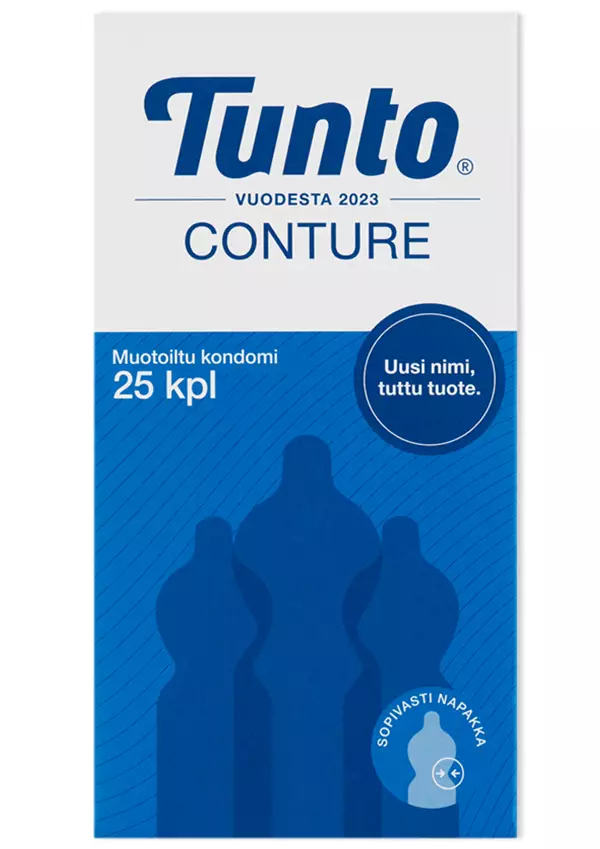 Tunto Conture Kondomit 25 kpl - Kondomit - 7310572200276 - 1