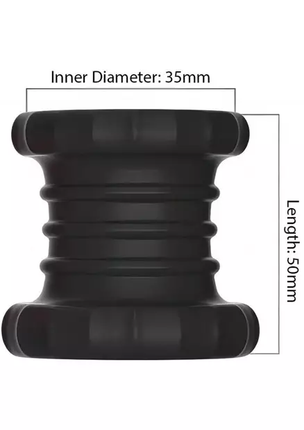 Reunat paksummat ja uritus keskellä. - Penisrenkaat - 8721284281207 - 2