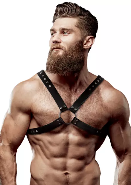 Fetish Attitude Miesten Rintaharness - SM asut miehille - 8435566041167 - 1