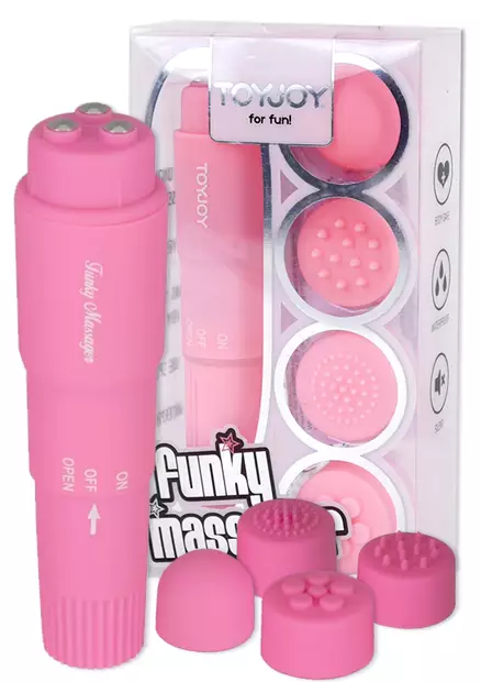 Funky Massager Pinkki Klitorishieroja - Klitoriskiihottimet ja Muut Hierojat - 8713221188007 - 1