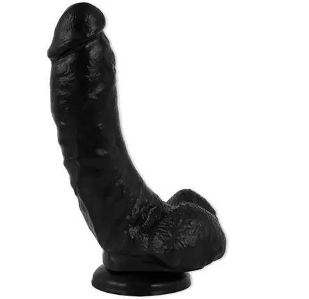 GetReal Dildo 8 Musta - Dildot ja Tekopenikset - 8713221486417 - 2