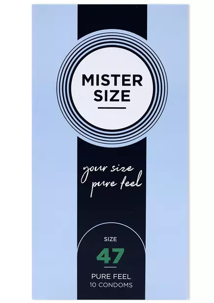 Pure Feel MisterSize 47 Kondomit - Kondomit - 4260605480027 - 1