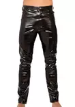 PVC housut ovat perinteinen 5 tasku malliset ja suora lahje - PVC Housut, Kissapuvut ja Bodyt - L4617 - 2