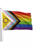 Intersex Progress Pride Lippu - Muuta kivaa - 8718788897157 - 1