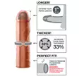 Perfect 1" Extension Penisjatke - Penisjatkot, Holkit ja Potenssituet - 603912345667 - 4