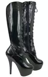 Pleaser Platform Polvisaappaat - Platform Kengät - L3147 - 1